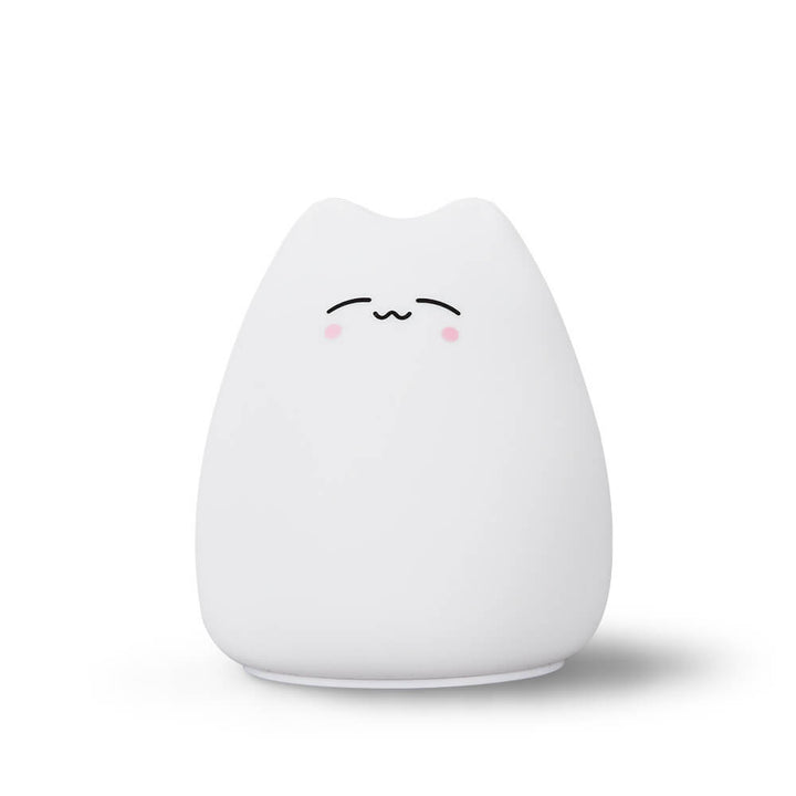 Lampe de Table LED en Silicone USB Veilleuse Chat 