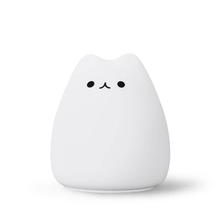 Lampe de Table LED en Silicone USB Veilleuse Chat 