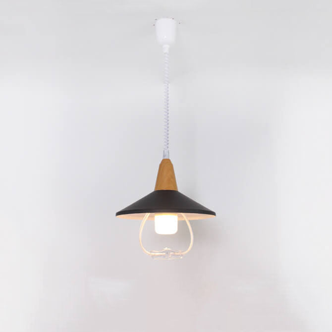 Moderno Macaron Aluminio Escalonado Retráctil Lámpara Colgante de 1 Luz 