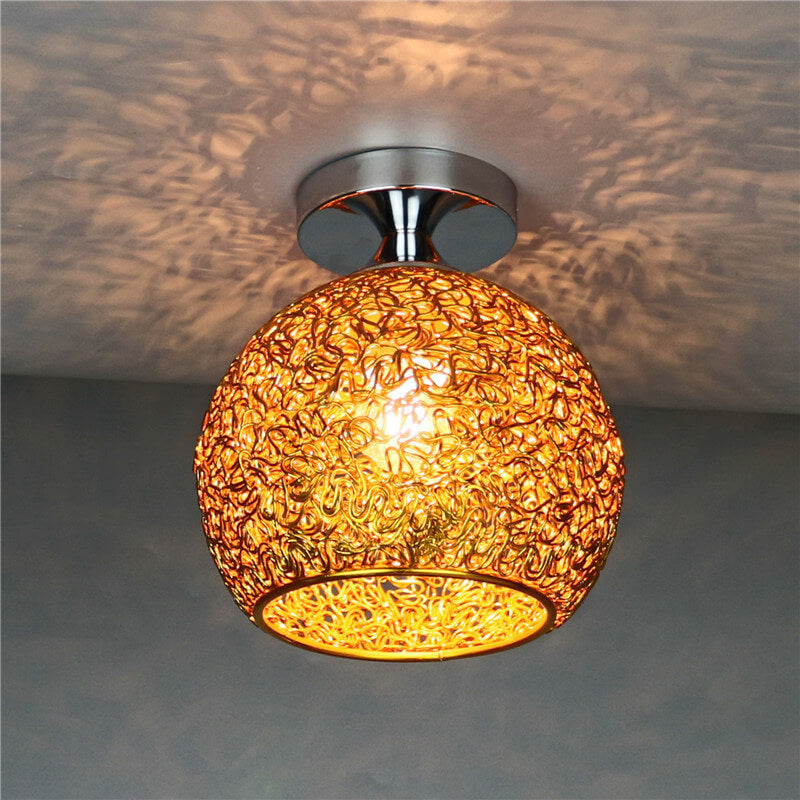 Moderne bunte 1-Licht-Kuppel-Halbeinbauleuchte 