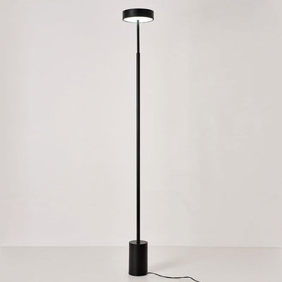 مصباح أرضي LED بعمود بسيط على الطراز الإسكندنافي 