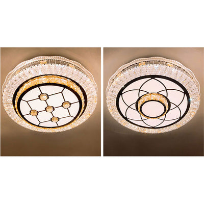 Nordic Light Luxus-LED-Einbauleuchte mit rundem Design in mehreren Stilen 
