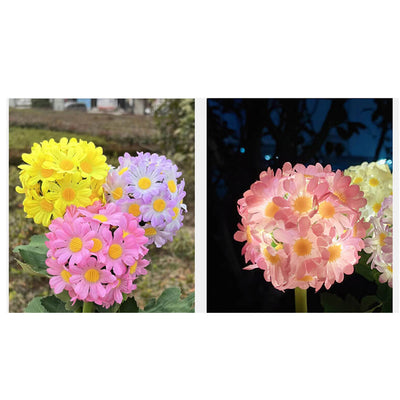 Solar-Löwenzahn-Blumen-Kugel-LED-Garten-Einsatz-Rasen-Landschaftslicht im Freien 