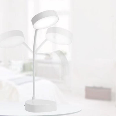 Lampe de table LED pliable à 1 lumière avec chargement USB créatif 