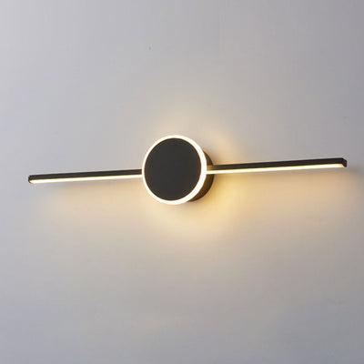 Nordic Minimalist Long Disc LED Vanity Light Wandleuchte 
