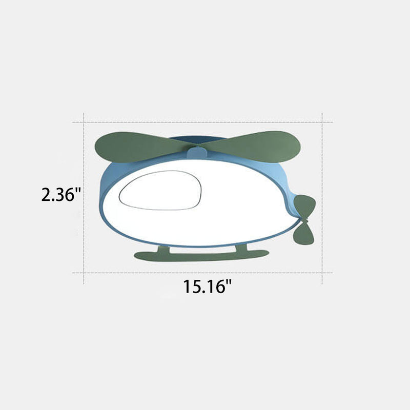 Karikatur-kreativer bunter Flugzeug-LED-Augenschutz scherzt Unterputz-Deckenleuchte