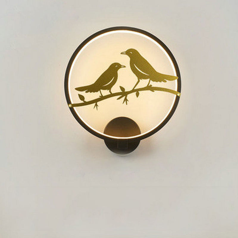 Modern Light Luxury Round  Design LED Wall Sconce Lamp