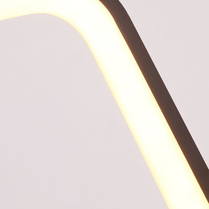 Modern Minimalist Ring Aluminum Silicone LED Table Lamp