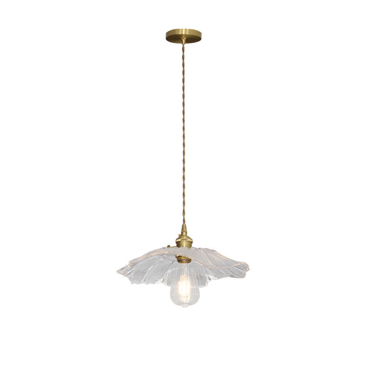 Nordic Light Luxury Brass Glass 1/3-Light Pendant Light