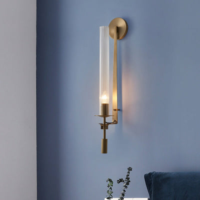 Modern Light Luxury All Copper 1-Light Wandleuchte 