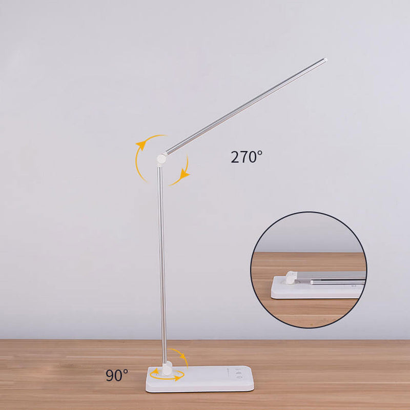 Lampe de bureau LED tactile dimmable créative nordique pliable 