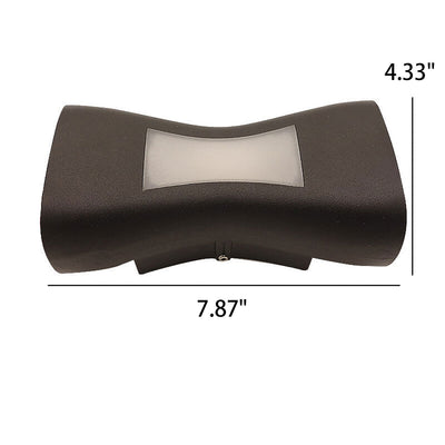 Conception moderne de lampe murale LED créative en aluminium étanche 
