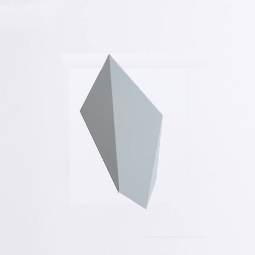 Aplique de pared LED contemporáneo nórdico de hierro con diseño geométrico de rombos para sala de estar y dormitorio 