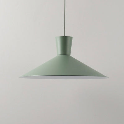 Nordic Macaron Color Solid Color Minimalist 1-Light Pendant Light