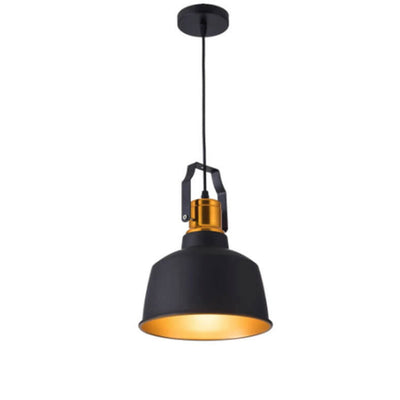 Minimalist Retro Industrial Aluminum Solid Color 1-Light Pendant Light