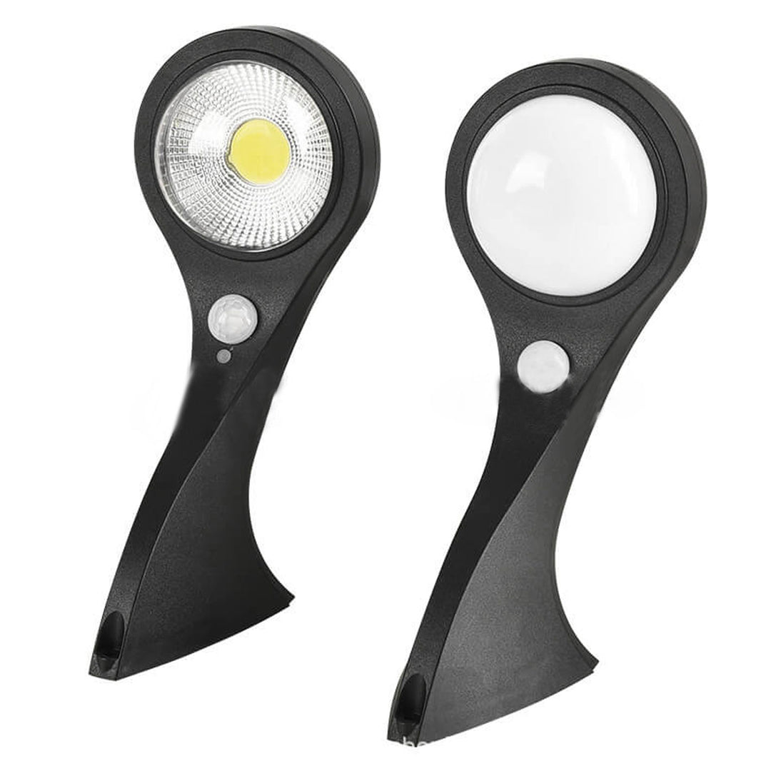 Solar Garden Body Induktionsbeleuchtung Wasserdicht COB Außenleuchte Wandleuchte Lampe 