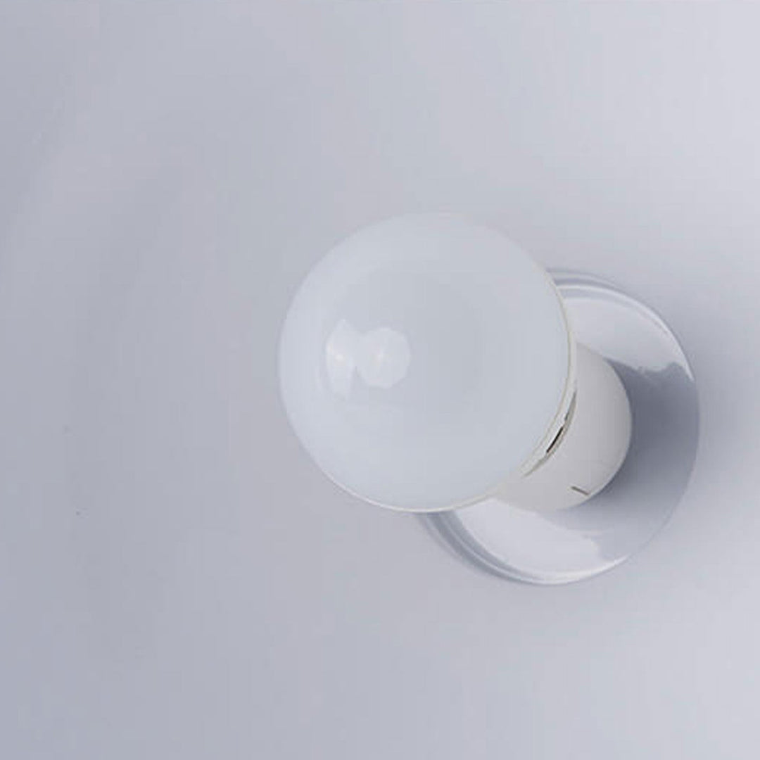 Lumière suspendue à 1 ampoule conique en aluminium solide simple nordique géométrique 