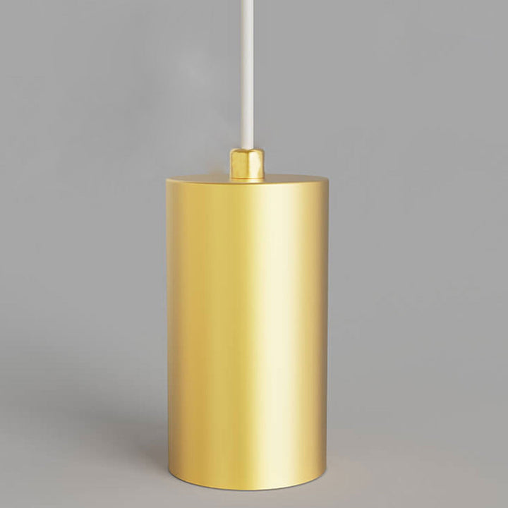Modern Light Luxury Golden Diamond Geometric Crystal LED Pendant Light