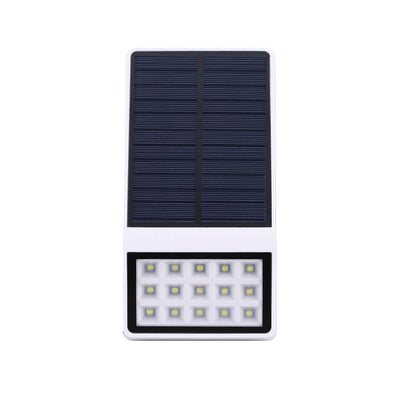Simple Solar Square Outdoor Fence Wall Sensor Wall Sconce Lamp