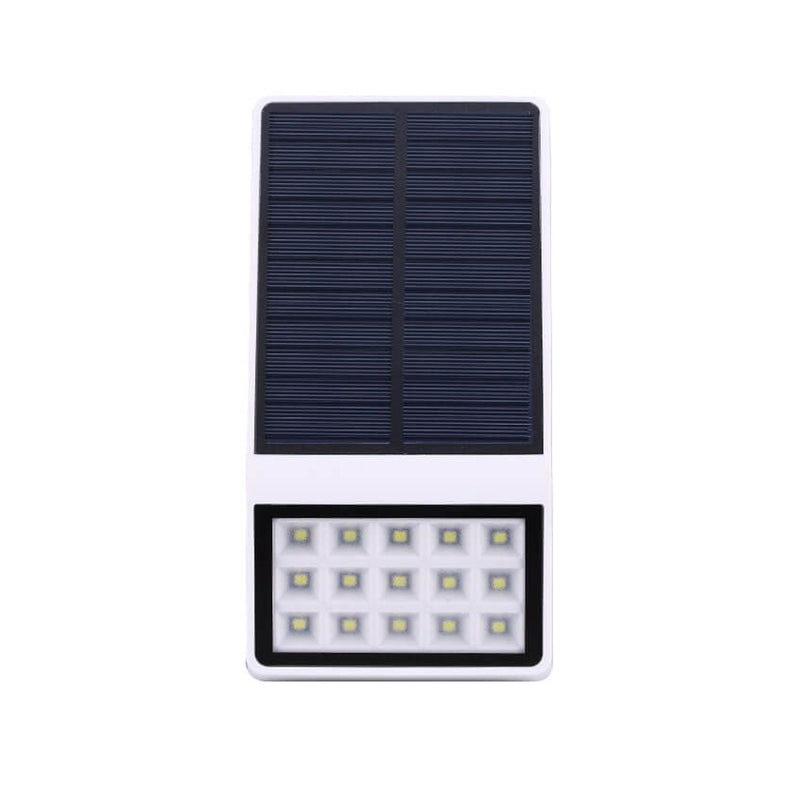 Simple Solar Square Outdoor Fence Wall Sensor Wall Sconce Lamp