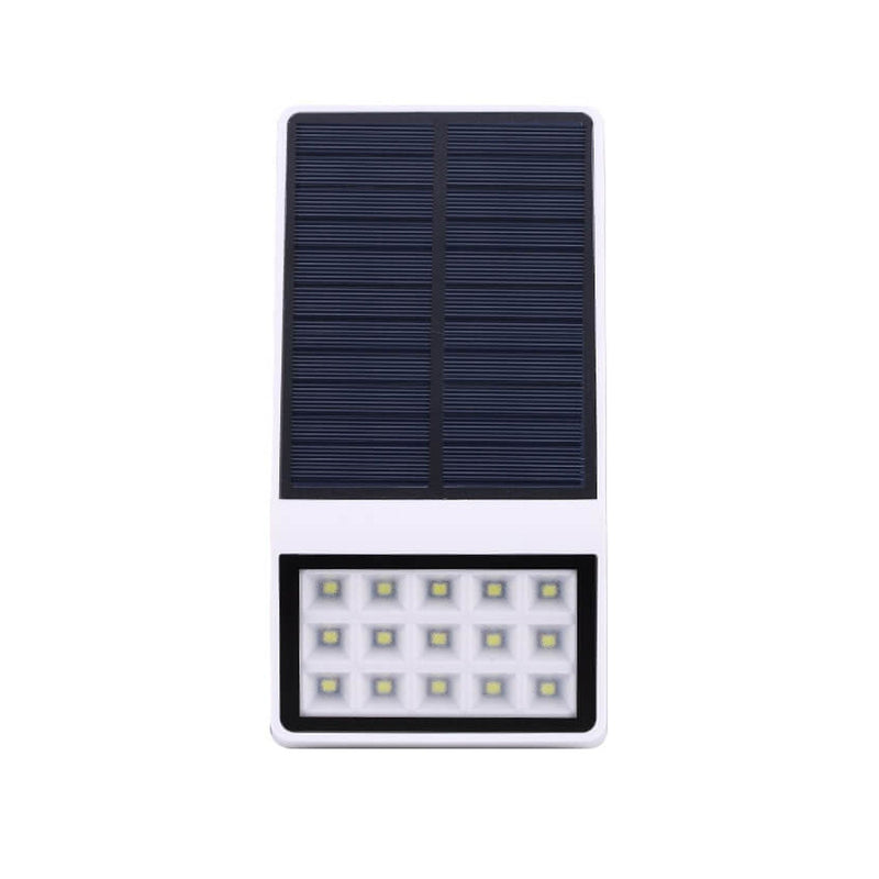 Simple Solar Square Outdoor Fence Wall Sensor Wall Sconce Lamp