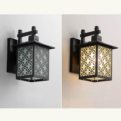 Chinese Outdoor Waterproof 1-Light Garden Light Wall Sconce Lamp