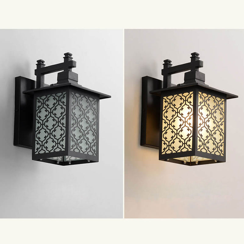 Chinese Outdoor Waterproof 1-Light Garden Light Wall Sconce Lamp