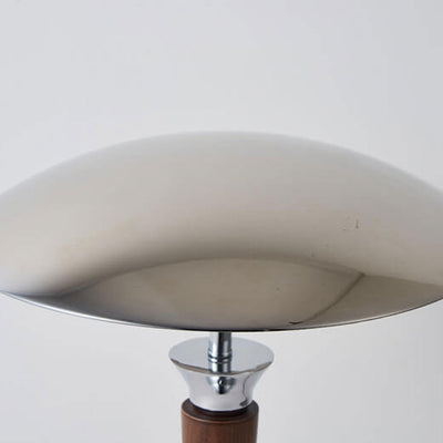 Japanese Minimalist Solid Wood Hardware 1-Light Table Lamp