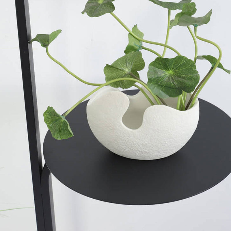 Nordic Minimalist Line Bending with Tray LED Standing Floor Lamp
