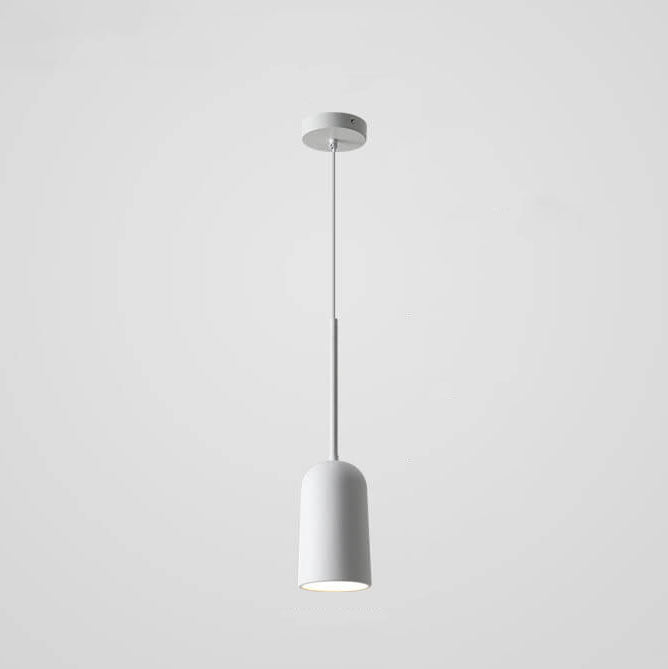 Modern Minimalist Macaron Geometric Metal 1-Light Pendant Light
