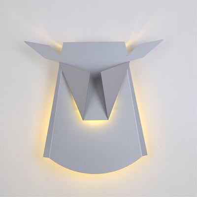 Nordic Creative Cow Shaped 1-Light LED Wall Sconce Lamp