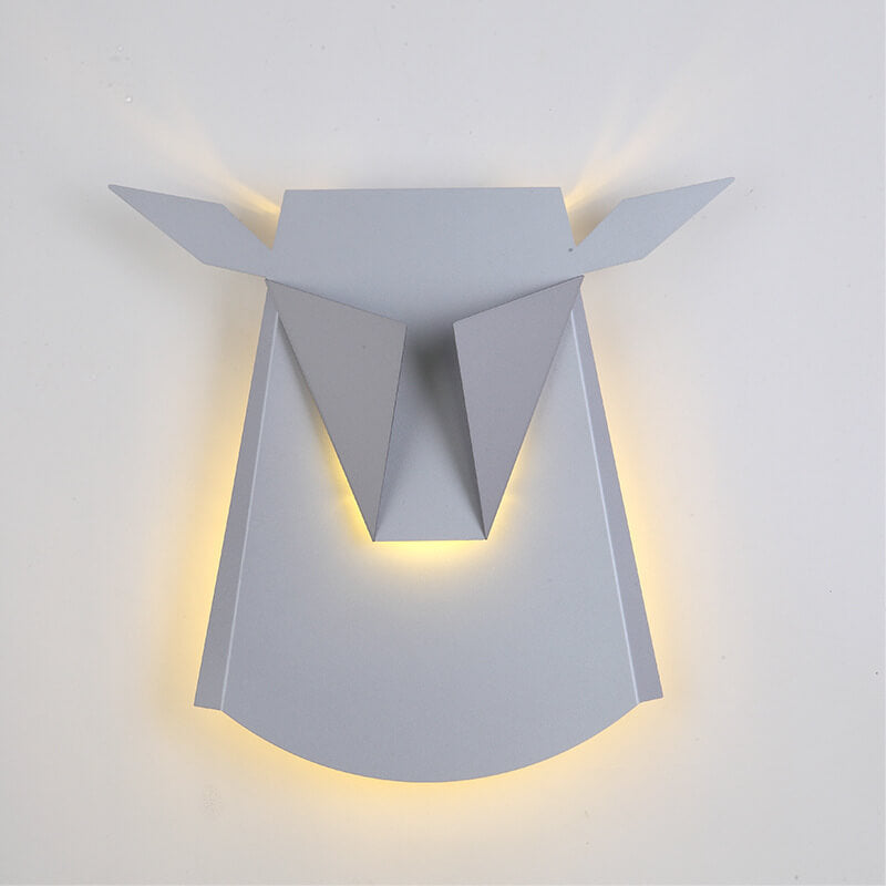 Nordic Creative Cow Shaped 1-Light LED Wall Sconce Lamp