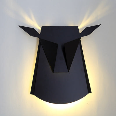 Nordic Creative Cow Shaped 1-Light LED Wall Sconce Lamp