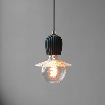 Retro Creative Cement 1-Light Small Pendant Light