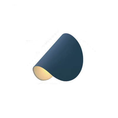 Simplicity Bend Metal 1-Light Wall Sconce Lamp