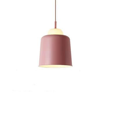 Nordic Creative Macaron Aluminium 1-Licht Dome Pendelleuchte 