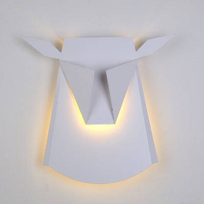 Nordic Creative Cow Shaped 1-Light LED Wall Sconce Lamp