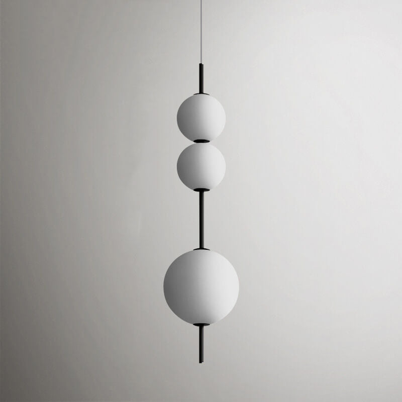 Moderne minimalistische kreative Glaskugel-LED-Pendelleuchte 