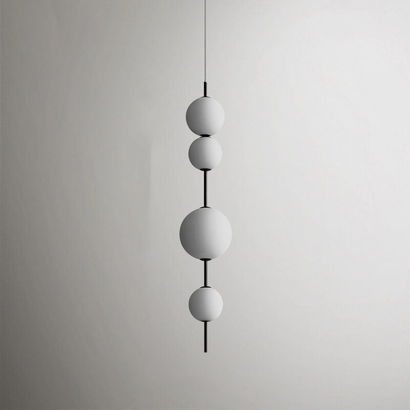 Moderne minimalistische kreative Glasball-LED-Pendelleuchte 