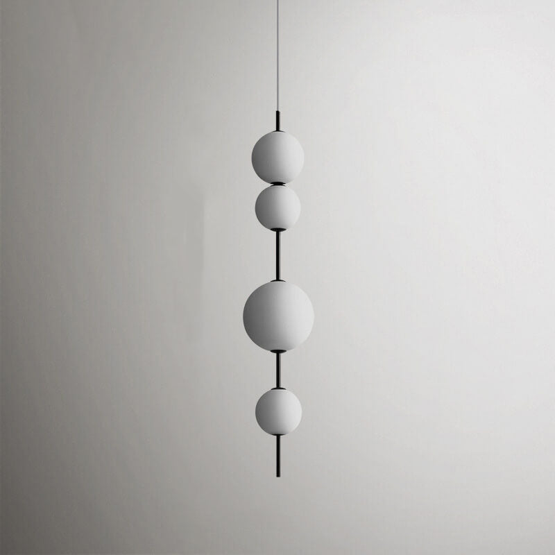 Moderne minimalistische kreative Glaskugel-LED-Pendelleuchte 