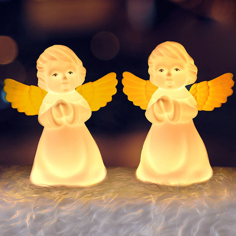 Creative Angel Silicone LED Color Changing Kids Night Light Table Lamp