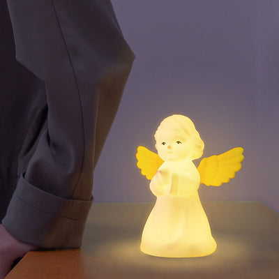 Creative Angel Silicone LED Color Changing Kids Night Light Table Lamp