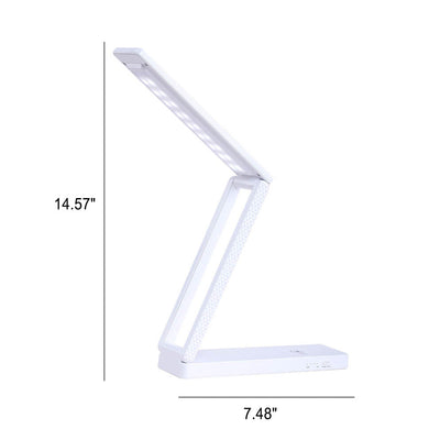 Lampe de table moderne à LED pliable et rechargeable par USB à énergie solaire pour le soin des yeux 