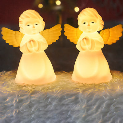 Creative Angel Silicone LED Color Changing Kids Night Light Table Lamp