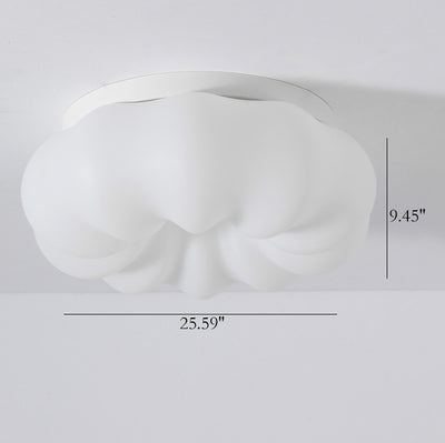 Modern Minimalist Cloud LED Flush Mount Ceiling Light