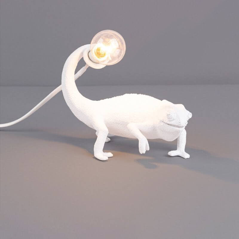 Creative Resin Chameleon 1-Light Table Lamps