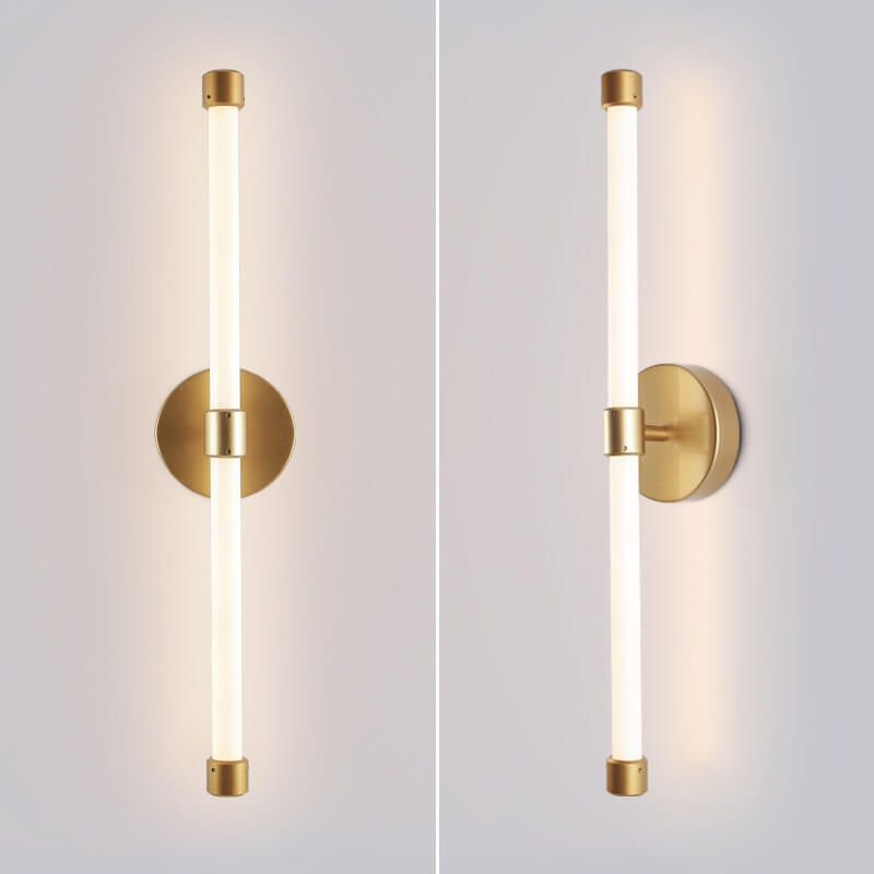 مصباح حائط LED بأنبوب أكريليك حديث بتصميم بسيط 