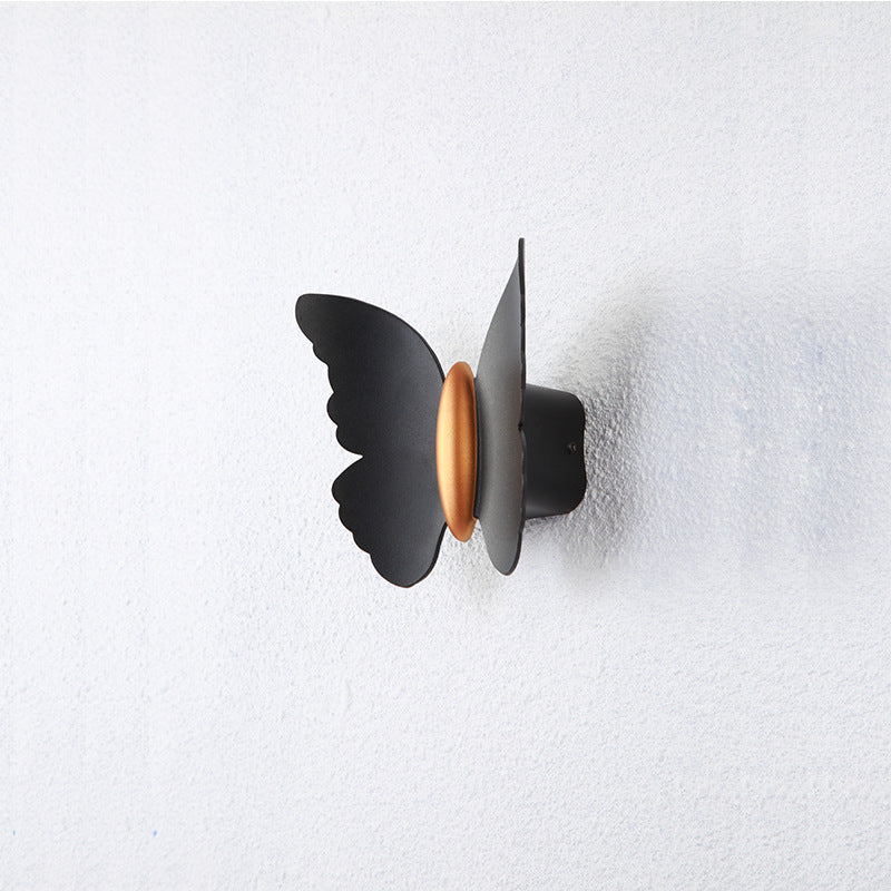 Creative Butterfly Shape Outdoor Patio LED Wall Sconce Lamp