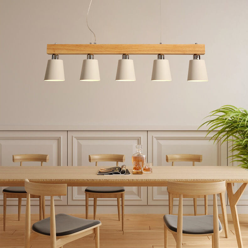 Moderne hölzerne nordische Fass 3/5-Licht 