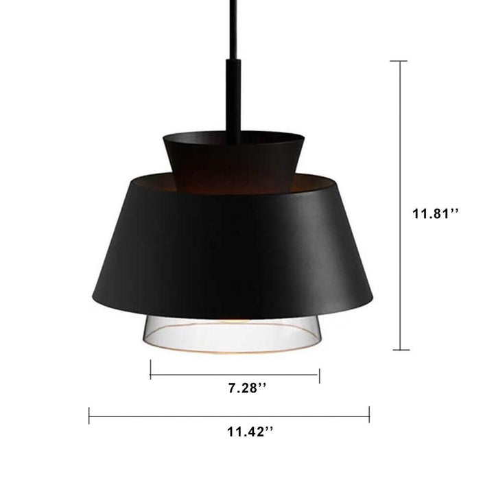 Modern Macarons Cylinder Metal 1-Light Pendant Light